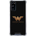 DC Comics Wonder Woman Gold Emblem Galaxy S20 FE Clear Case